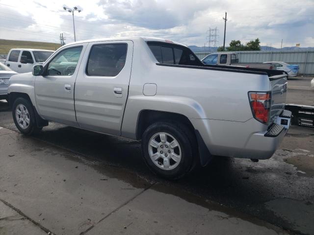 2HJYK165X6H549985 - 2006 HONDA RIDGELINE RTL SILVER photo 2