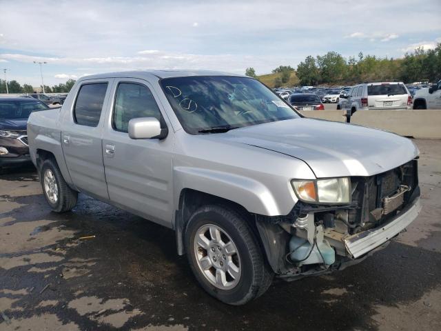 2HJYK165X6H549985 - 2006 HONDA RIDGELINE RTL SILVER photo 4