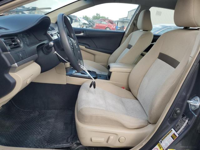 4T4BF1FKXCR200596 - 2012 TOYOTA CAMRY BASE GRAY photo 7