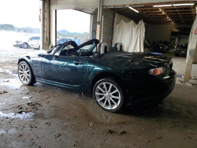 JM1NC25F870136246 - 2007 MAZDA MX-5 MIATA GREEN photo 2