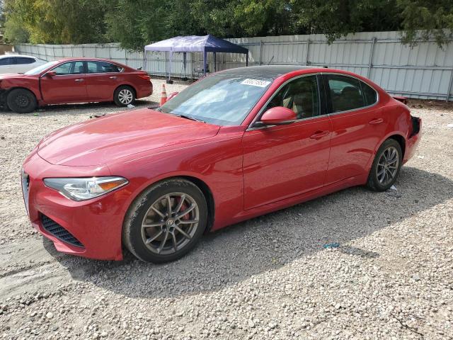 ZARFAEBN7J7583503 - 2018 ALFA ROMEO GIULIA RED photo 1