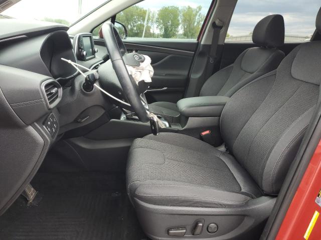 5NMS3CAD8LH205895 - 2020 HYUNDAI SANTA FE SEL 红色 照片 7