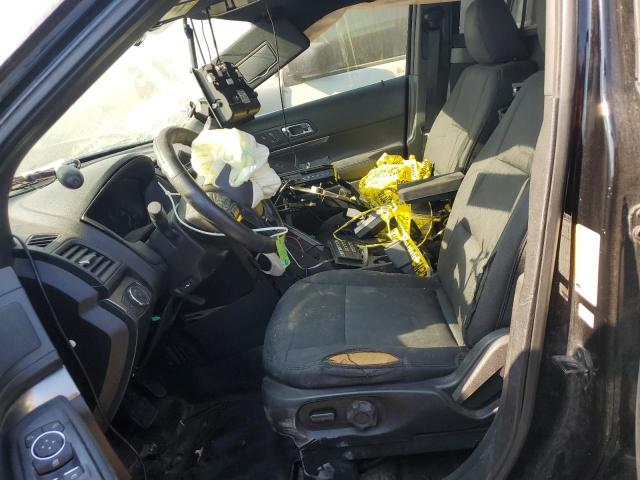 1FM5K8AR9HGE02030 - 2017 FORD EXPLORER POLICE INTERCEPTOR BLACK photo 7