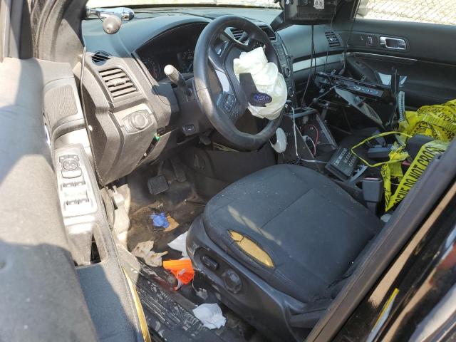1FM5K8AR9HGE02030 - 2017 FORD EXPLORER POLICE INTERCEPTOR BLACK photo 8