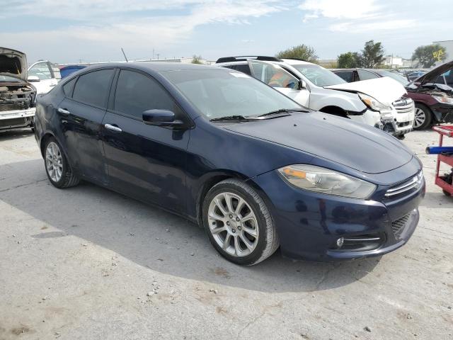 1C3CDFCB1ED903604 - 2014 DODGE DART LIMITED BLUE photo 4