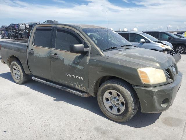 1N6AA07A05N518147 - 2005 NISSAN TITAN XE GREEN photo 4