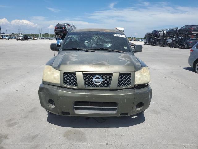 1N6AA07A05N518147 - 2005 NISSAN TITAN XE GREEN photo 5