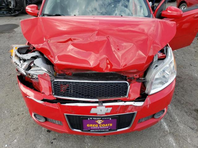 KL1TD6DE8AB094524 - 2010 CHEVROLET AVEO LS 红色 照片 11