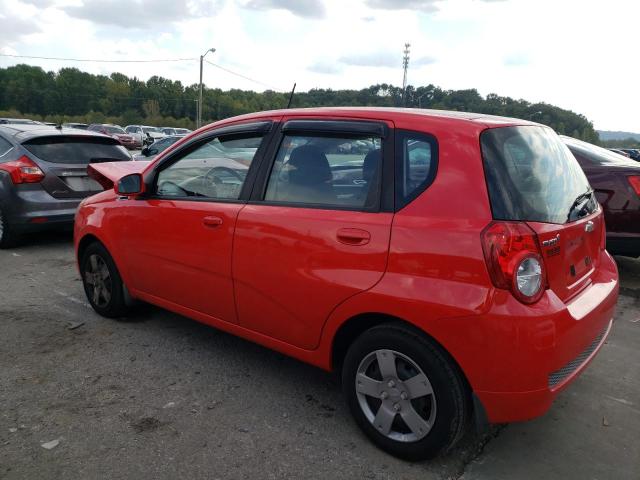 KL1TD6DE8AB094524 - 2010 CHEVROLET AVEO LS 红色 照片 2