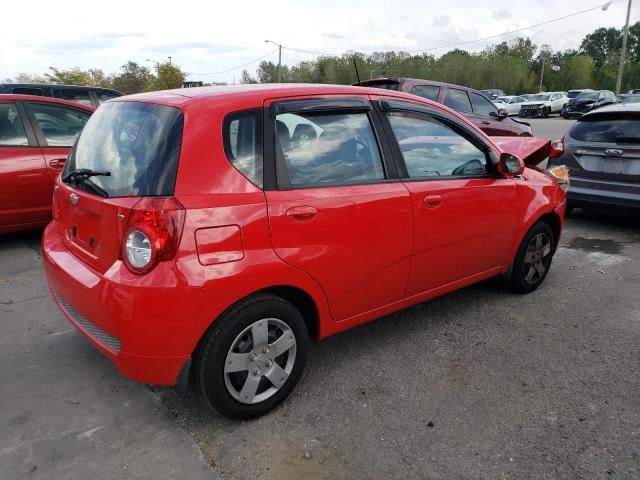 KL1TD6DE8AB094524 - 2010 CHEVROLET AVEO LS 红色 照片 3