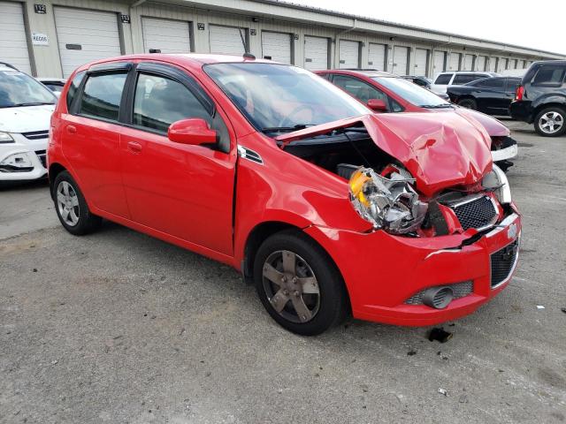 KL1TD6DE8AB094524 - 2010 CHEVROLET AVEO LS 红色 照片 4