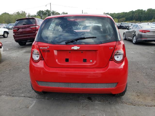 KL1TD6DE8AB094524 - 2010 CHEVROLET AVEO LS 红色 照片 6