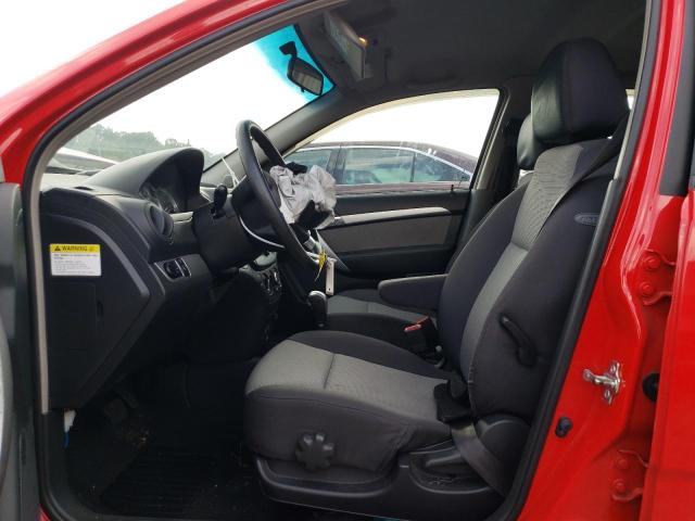 KL1TD6DE8AB094524 - 2010 CHEVROLET AVEO LS 红色 照片 7