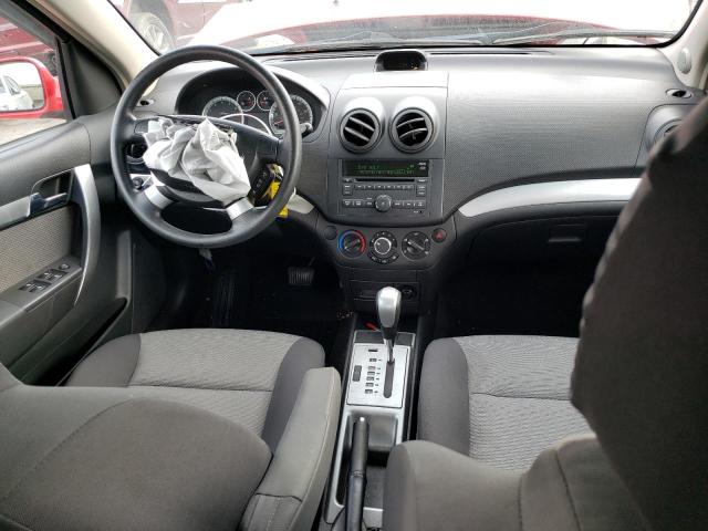 KL1TD6DE8AB094524 - 2010 CHEVROLET AVEO LS 红色 照片 8