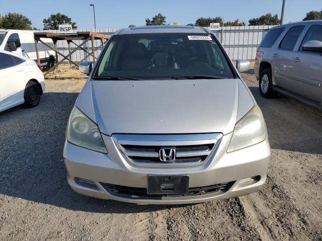 5FNRL38765B076283 - 2005 HONDA ODYSSEY EXL SILVER photo 5