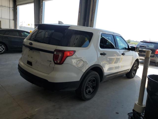 1FM5K8AR2GGC26100 - 2016 FORD EXPLORER POLICE INTERCEPTOR Beyaz fotoğraf 3