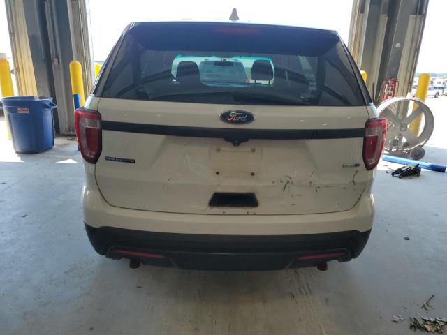1FM5K8AR2GGC26100 - 2016 FORD EXPLORER POLICE INTERCEPTOR Beyaz fotoğraf 6