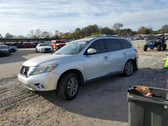 5N1AR2MN3EC682658 - 2014 NISSAN PATHFINDER S SILVER photo 1