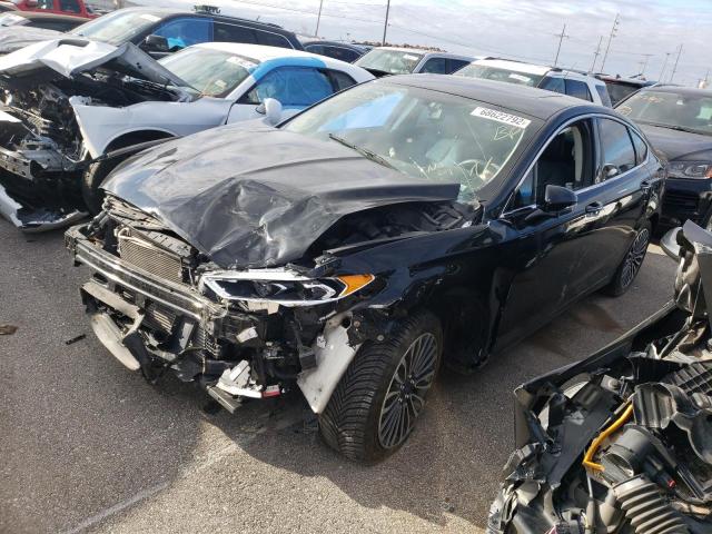 3FA6P0D97JR151102 - 2018 FORD FUSION TITANIUM/PLATINUM BLACK photo 1