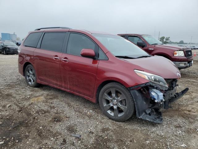 5TDXK3DC3FS626789 - 2015 TOYOTA SIENNA SPORT MAROON photo 4