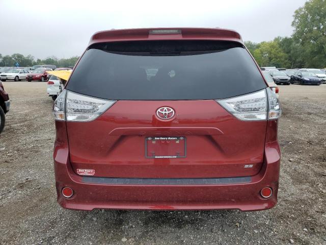 5TDXK3DC3FS626789 - 2015 TOYOTA SIENNA SPORT MAROON photo 6