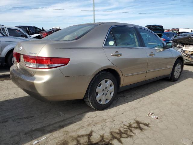 1HGCM56313A087875 - 2003 HONDA ACCORD LX TAN photo 3