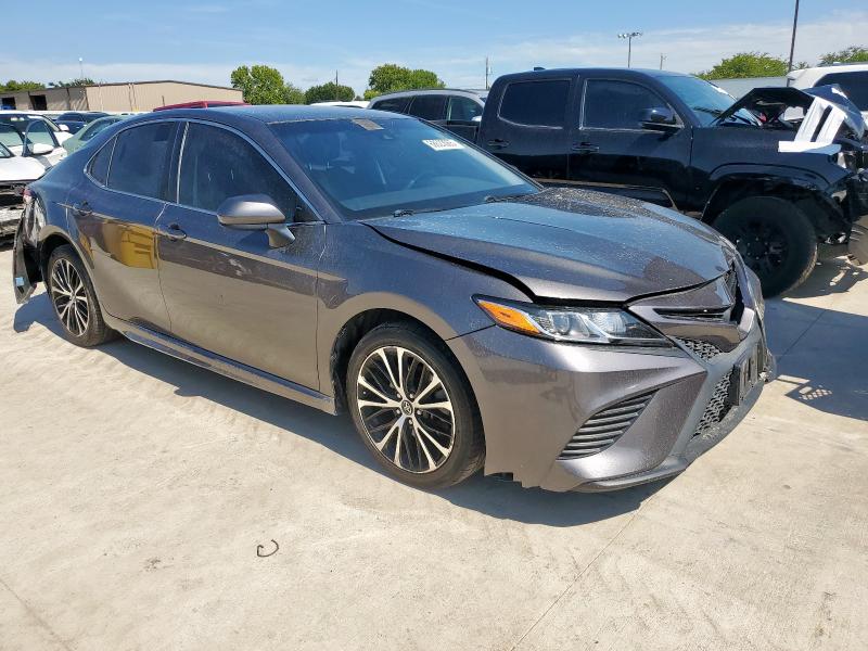 4T1B11HK7KU255348 - 2019 TOYOTA CAMRY L GRAY photo 4