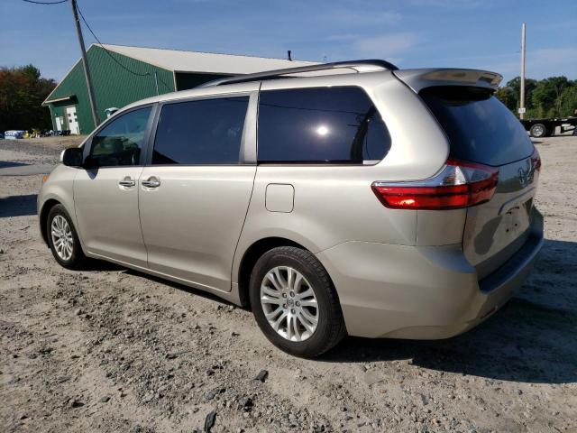 5TDYK3DC7FS676244 - 2015 TOYOTA SIENNA XLE SILVER photo 2