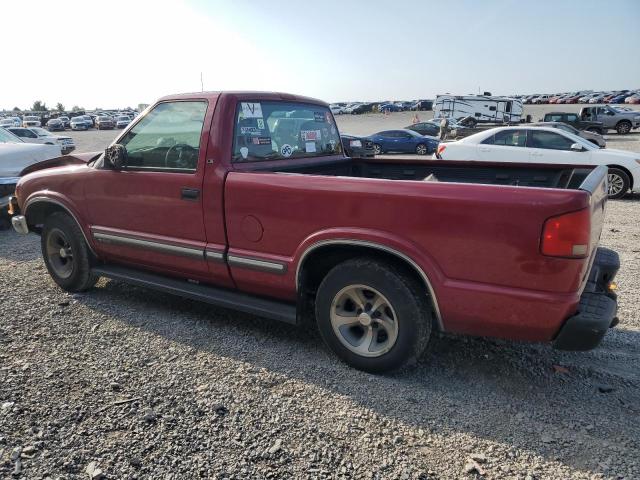 1GCCS144XYK140695 - 2000 CHEVROLET S TRUCK S10 BURGUNDY photo 2