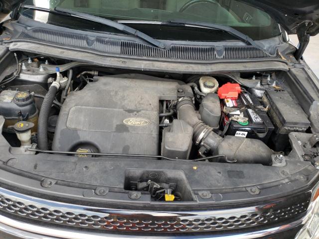 1FM5K7D85DGB91710 - 2013 FORD EXPLORER XLT Szary zdjęcie 12