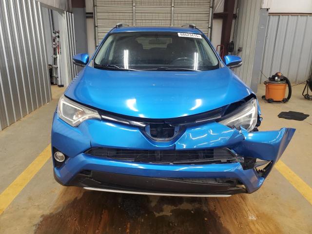 2T3WFREV7GW289739 - 2016 TOYOTA RAV4 XLE BLUE photo 5