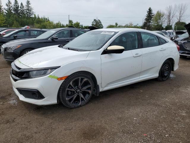 2HGFC2F8XLH017108 - 2020 HONDA CIVIC SPORT WHITE photo 1