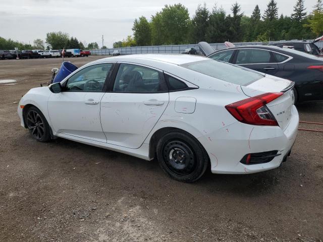 2HGFC2F8XLH017108 - 2020 HONDA CIVIC SPORT WHITE photo 2