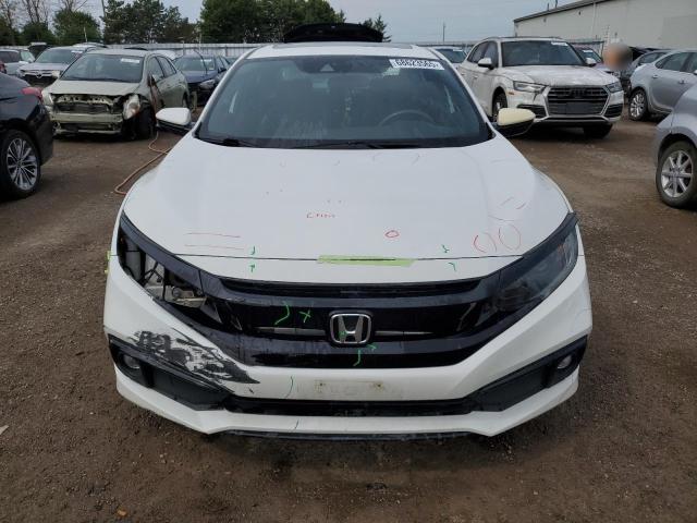2HGFC2F8XLH017108 - 2020 HONDA CIVIC SPORT WHITE photo 5