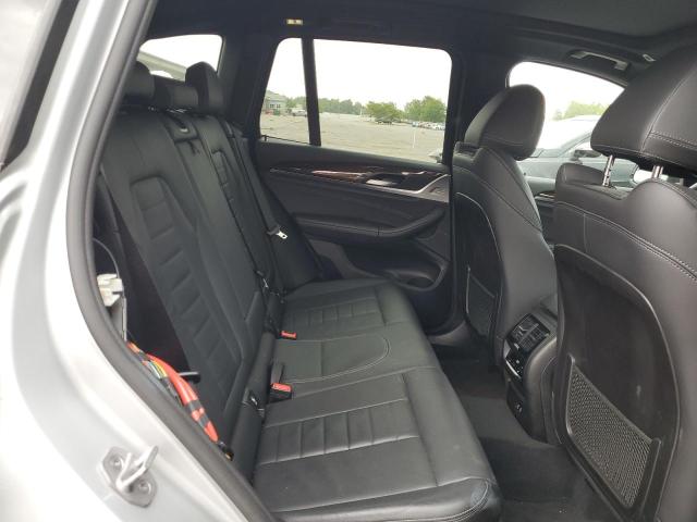 5UXTY5C04M9F02219 - 2021 BMW X3 XDRIVE30I 银色 照片 11