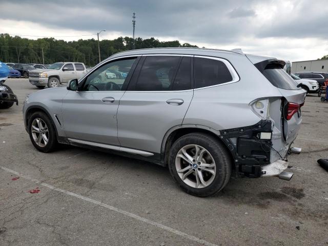 5UXTY5C04M9F02219 - 2021 BMW X3 XDRIVE30I 银色 照片 2