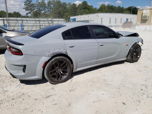 2C3CDXGJ0MH606610 - 2021 DODGE CHARGER SCAT PACK GRAY photo 3