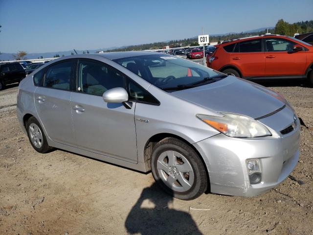 JTDKN3DUXA0179593 - 2010 TOYOTA PRIUS SILVER photo 4