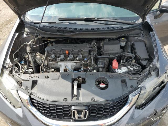 19XFB2F84EE002958 - 2014 HONDA CIVIC EX GRAY photo 11