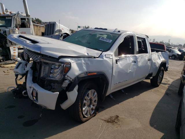 1GT49REY7NF188613 - 2022 GMC SIERRA K2500 DENALI WHITE photo 1