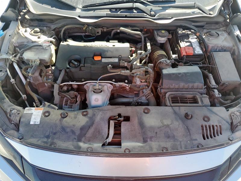 19XFC2F60KE001636 - 2019 HONDA CIVIC LX GRAY photo 11