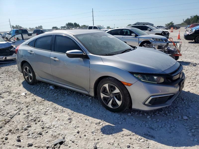 19XFC2F60KE001636 - 2019 HONDA CIVIC LX GRAY photo 4