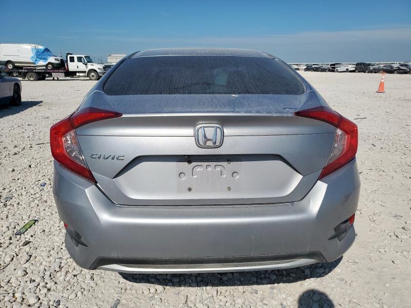 19XFC2F60KE001636 - 2019 HONDA CIVIC LX GRAY photo 6