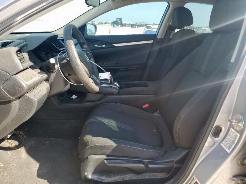 19XFC2F60KE001636 - 2019 HONDA CIVIC LX GRAY photo 7