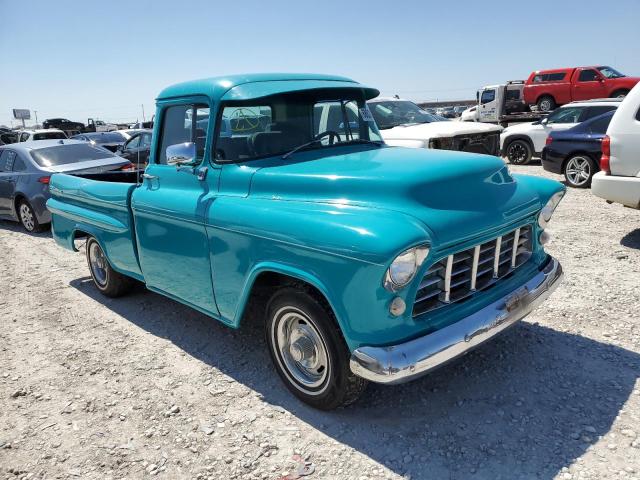 H255S028622 - 1955 CHEVROLET 3100 BLUE photo 4