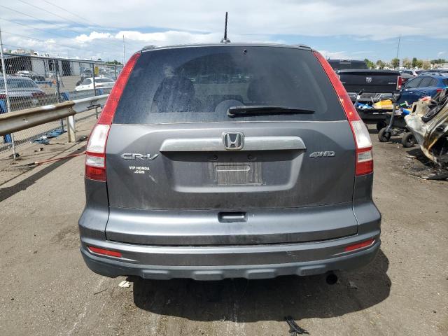 JHLRE4H74BC026154 - 2011 HONDA CR-V EXL GRAY photo 6