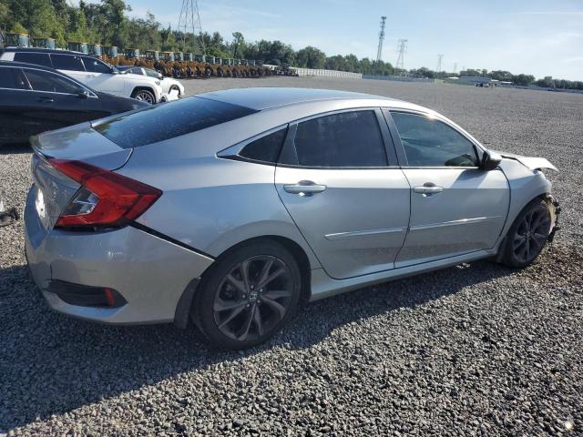 19XFC2F80KE047176 - 2019 HONDA CIVIC SPORT SILVER photo 3