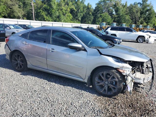 19XFC2F80KE047176 - 2019 HONDA CIVIC SPORT SILVER photo 4