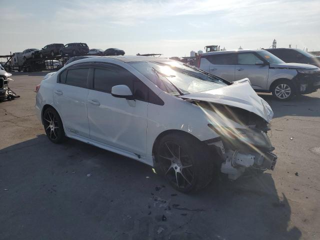 2HGFB6E53DH710508 - 2013 HONDA CIVIC SI WHITE photo 4