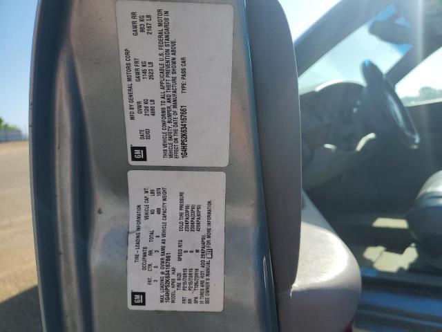 1G4HP52K634167661 - 2003 BUICK LESABRE CUSTOM BLUE photo 23